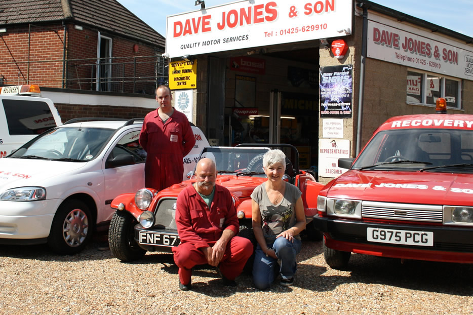 Dave Jones New Milton Mechanics